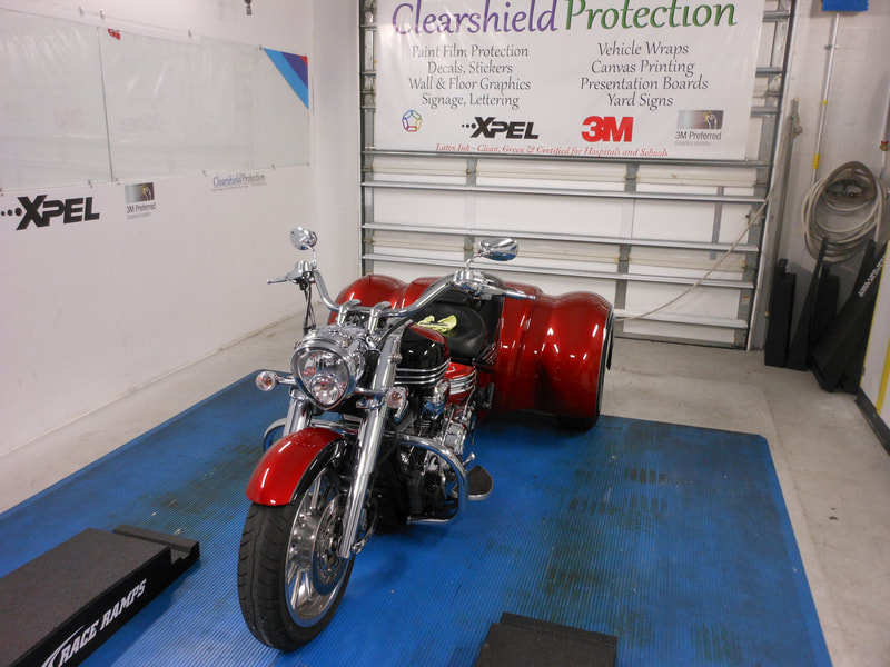 Yamaha Trike Clear Bra Clearshield Protection Palm City